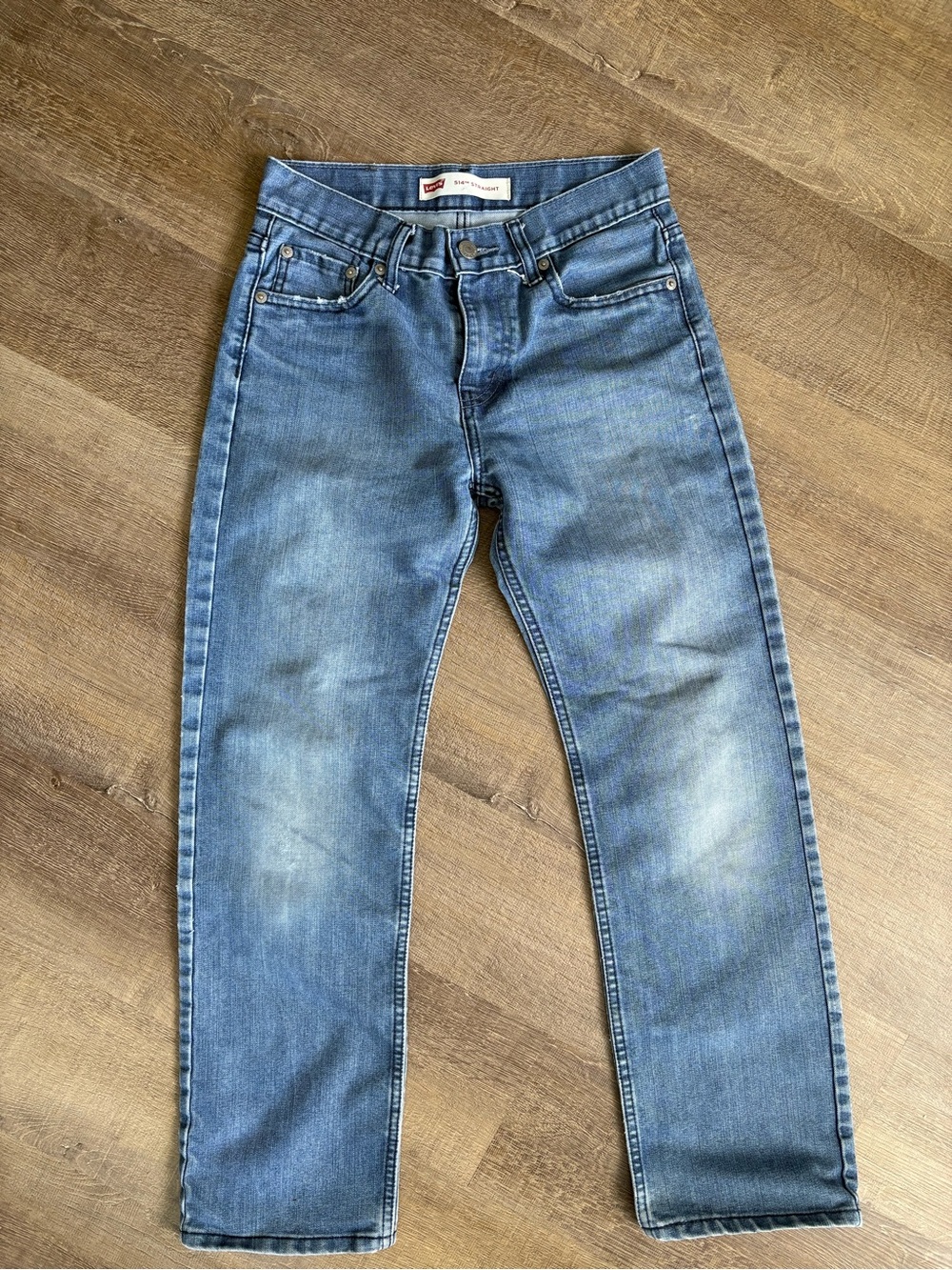Levi's Blue Kids Straight-Leg Denim Jeans